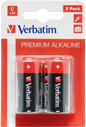 Verbatim Alkáli elem, C, 2 db (VBT49922)