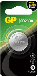 GP Batteries lithium gombelem CR2330 1db/bliszter (CR2330-U1)