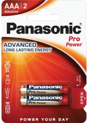 Panasonic LR03PPG/2BP 1, 5V AAA/mikro tartós alkáli elem 2 db/csomag (LR03PPG/2BP)