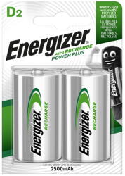 Energizer Acumulatori Power Plus D, 2500 mAh, 2 buc/set, Energizer (EN-138757) Baterie reincarcabila