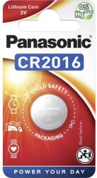 Panasonic CR2016 3V lítium gombelem 1db/csomag (CR-2016EL/1B) - lenser