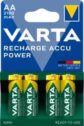 VARTA Elem tölthetõ akku elõtöltött AA ceruza 2100 mAH Power 4 db/csomag, Varta (56706101404) - tonerpiac