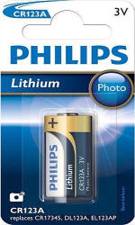 Asalite Philips Extremelife Photo Líthium CR123 3V (REX-00512)