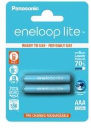 Panasonic Eneloop Lite R03/AAA 550mAh, 2 Pcs, Blister BK-4LCCE-2BE (BK-4LCCE-2BE) - pcone Baterie reincarcabila