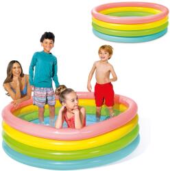 Intex piscina gonflabila rainbow 4 inele 168 x 46 cm intex 56441 (89-56441-INTEX)