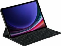 Samsung Galaxy Tab S9 Ultra bőr hatású QWERTY angol nyelvű tablet tok fekete (EF-DX910BBEGGB) (EF-DX910BBEGGB)
