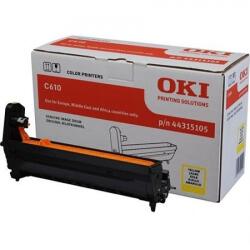 OKI C610 Dobegység - 20 K, Sárga