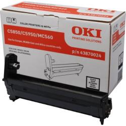 OKI Dobegység OKI 43870024 (C5850, C5950, MC560) , fekete (black), eredeti