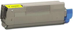 OKI Cartus toner compatibil Oki 43870005 pentru C5650 C5750, 2000 pagini, Galben (43870005)