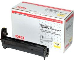 OKI Dobegység OKI 42126670 (C5250, C5450, C5500, C5510) , sárga (yellow), eredeti