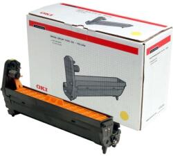 OKI Dobegység OKI 42126605 (C5100, C5200, C5300, C5400) , sárga (yellow), eredeti