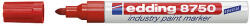 edding 8750 Ipari Lakkmarker - Kerek Hegy, 2-4 mm, Piros