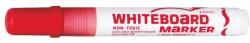 FlexOffice Táblamarker, 2, 5 mm, kúpos, FLEXOFFICE "WB02", piros (FOWB02P) - irodaoutlet