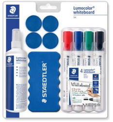 STAEDTLER Táblamarker készlet, 2 mm, kúpos, STAEDTLER "Lumocolor® Set 613 S", 10 darabos (TS613S) - fapadospatron