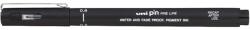 uni PIN 0, 8 mm fekete rajzmarker (2UPIN08F) - bestbyte
