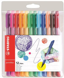 STABILO Filctoll STABILO PointMax 0.8 12 darabos (488/12-01) - papir-bolt