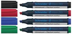 Schneider Maxx 293 Tábla- És Flipchart Marker Készlet - 2-5 mm, 4 Színben