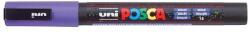 uni Posca PC-3ML Dekormarker - 0, 9-1, 3 mm, Fényes Lila (285353000)