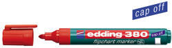 edding 380 Flipchart Marker - 1, 5-3 mm, Piros