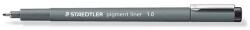 STAEDTLER Tusfilc, 1 mm, STAEDTLER "Pigment Liner 308", fekete (ts308109) - irodaszer