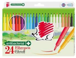 ICO Süni 300 Filctoll Készlet - 1 mm, Antibakteriális, 24 Különböző Szín (9580122001)
