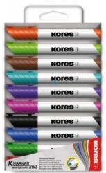 Kores K-Marker 3-5 mm Alkoholos Marker Kúpos - Vegyes Szín 10 db
