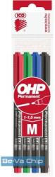 ICO Ohp 4db színes M marker (9580040000)