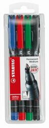 STABILO OHPen M 1mm Alkoholos marker készlet - 4 szín (843/4)