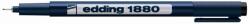 edding Tusfilc, 0, 1 mm, EDDING "1880", fekete - irodaszer-aruhaz