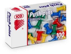 ICO Térképtű, színes, 100 db, ICO (TICTTSZ100) - papiruniverzum