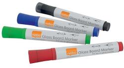 Nobo üvegtábla marker 4 különböző szín