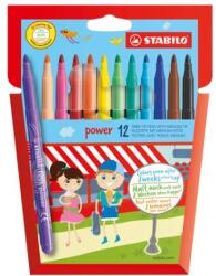 STABILO Száljelzők STABILO power medium 12 db