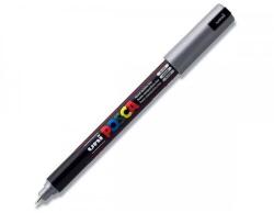 uni Dekormarker 0, 7-1mm, Uni Posca PC-1M ezüst (2UPC1ME) - best-toner