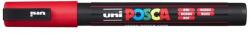 uni Posca PC-3M Dekormarker - 0, 9-1, 3 mm, Piros (284679000)