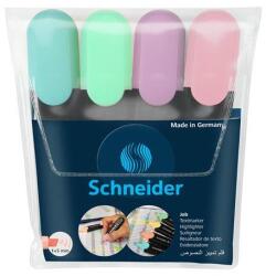 Schneider Job Pastel Szövegkiemelő Készlet - 1-5 mm, 4 Különböző Pasztell Szín (115098)