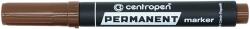 Centropen 8566 Kerek Hegyű Alkoholos Marker - 2.5 mm, Barna
