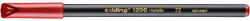 edding 072 D10 1200 Metallic Rostirón Piros