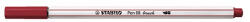 STABILO Ecsetfilc Stabilo Pen 68 Brush Bordó