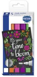 STAEDTLER Krétamarker készlet, 2, 4 mm, kúpos, STAEDTLER "Lumocolor® 344", 5 különböző szín (TS344C5) - jatekotthon