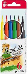 ICO Brush Pen D6 6 különféle színű ecsetirón (9580080052) - bevachip