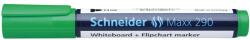 Schneider Maxx 290 Tábla- És Flipchart Marker - 2-3 mm, Zöld (129004)