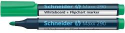 Schneider Maxx 290 Tábla- És Flipchart Marker - 2-3 mm, Utántölthető, Zöld