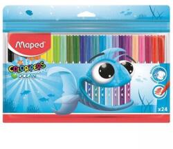 Maped Color Peps Ocean Life filctoll készlet - 24 darabos - kimosható (CW-IMA845722)