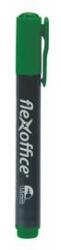 FlexOffice Alkoholos marker, 1, 5 mm, kúpos, FLEXOFFICE "PM03", zöld (fopm03z) - irodaszer