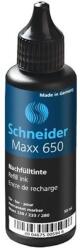 Schneider Utántöltő palack „230, „233, és „280 típusú alkoholos markerhez, 50 ml, SCHNEIDER "650", fekete (165001) - mystock