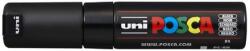 uni Dekormarker 8mm, Uni Posca PC-8K fekete (2UPC8KF) - best-toner
