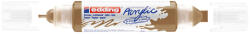 edding Akril marker 2-3mm és 5-10mm 3D kétvégű EDDING 5400 Arany (7580247019)