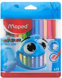 Maped Color' Peps Ocean 12 db-os kimosható filctoll készlet