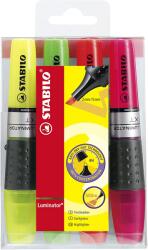 STABILO Luminator 2-5mm Szövegkiemelő Készlet - 4 Különböző Szín 4 db
