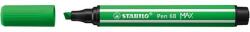 STABILO Rostirón, 1-5 mm, vágott hegy, STABILO "Pen 68 MAX", levélzöld (tst76843) - irodaszer